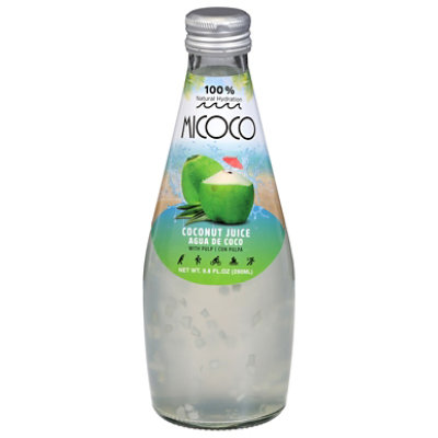  Micoco Juice Coconut With Pulp Bottle - 10.5 Fl. Oz. 