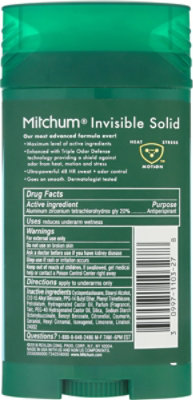 Mitchum Anti-Perspirant & Deodorant For Men Invisible Solid Advanced Clean Control - 2.7 Oz - Image 5