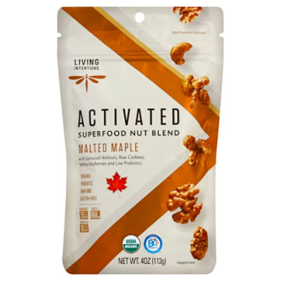  Living Intentions Nut Blend Malted Maple - 4 Oz 