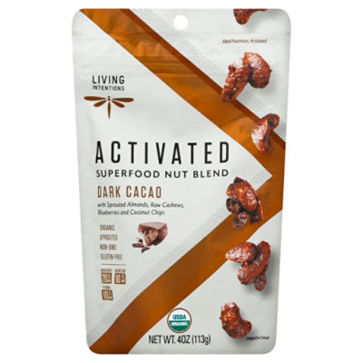 Living Intentions Nut Blend Dark Cacao - 4 Oz