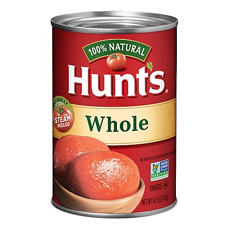 Hunts Tomatoes Whole - 14.5 Oz