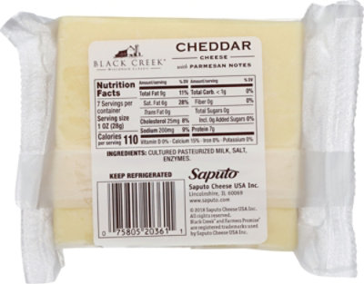 Black Creek Tandem Cheddar W/Parmesan Notes - 7 Oz - Image 5