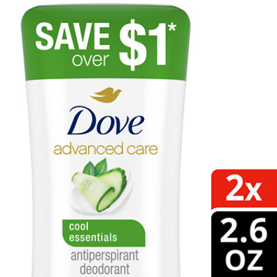 Dove Advanced Care Cool Essentials Antiperspirant Deodorant Stick - 2-2.6 Oz - Image 2