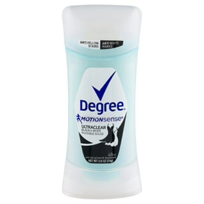 Degree For Women Ultraclear Anti-Perspirant Stick Invisible Solid Black + White - 2.6 Oz - Image 3