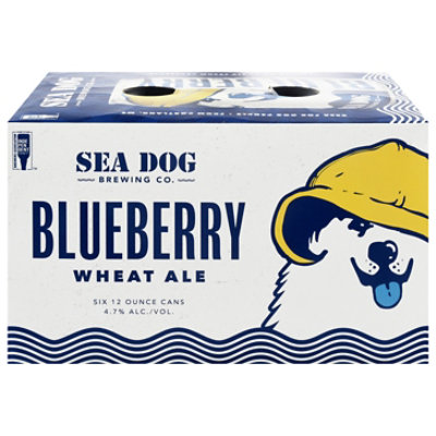 Sea Dog Blueberry Wheat Ale In Cans - 6-12 Fl. Oz. - Image 1