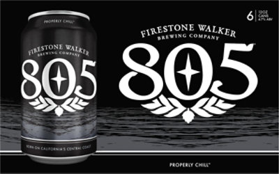 Firestone Walker 805 Blonde Beer Ale Cans - 6-12 Fl. Oz. - Image 5