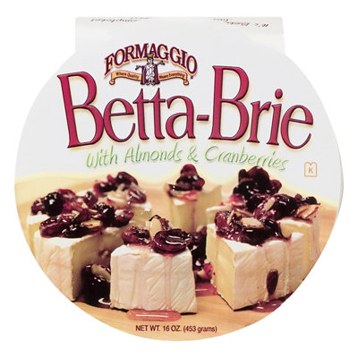 Betta Brie With Cranberry Almond - 16 Oz