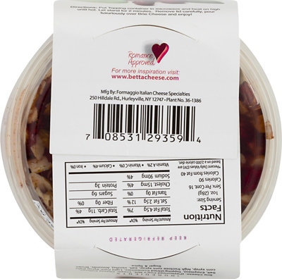 Betta Brie With Cranberry Almond - 16 Oz - Image 2
