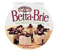 Betta Brie With Cranberry Almond - 16 Oz