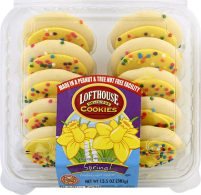 Bakery Cookies Frosted Yellow Spring - Each - Image 1