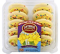 Bakery Cookies Frosted Yellow Spring - Each