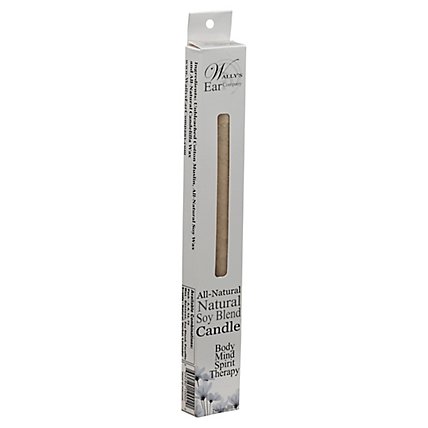 Wally Ear Candle Soy Plain - 2 Count - Image 1