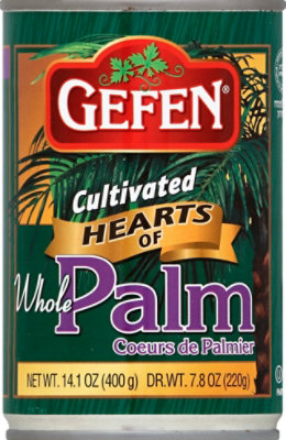 Gefen Whole Hearts Of Palm - 14.1 Oz - Image 1