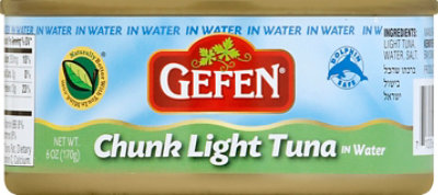 Gefen Tuna Wtr Light Chunk - 6 Oz - Image 2