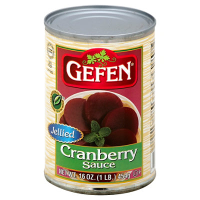 Gefen Cranberry Sauce - Jelly - 16 Oz - Image 1