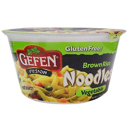 Gefen Ramen Noodle Bowl Vege Brwn Rice - 2.25 Oz - Image 1