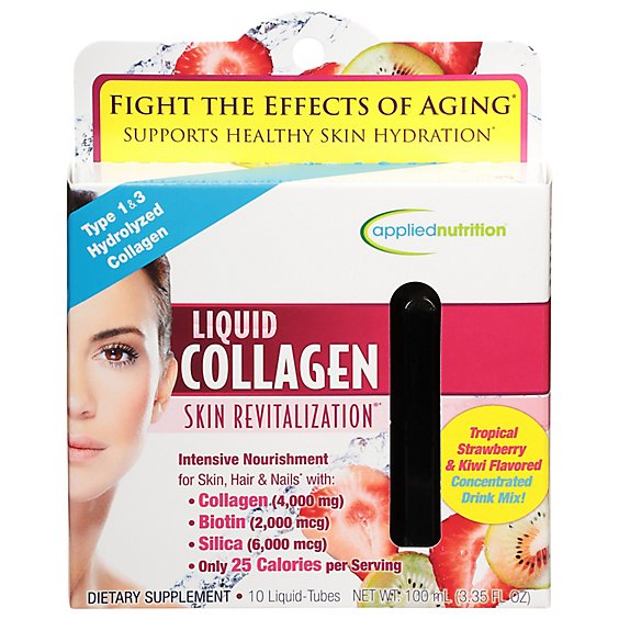 Applied Nutrition Skin Revitalization Liquid Collagen - 10 Count