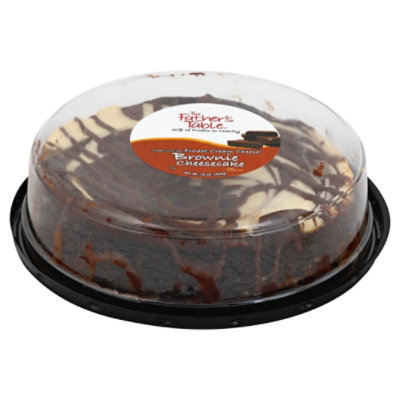 Fathers Table Cake Cheesecake Brownie - Each - Randalls