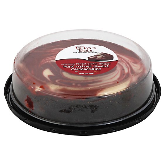The Fathers Table Red Velvet Cheesecake - 16 Oz