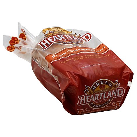 Heartland Raisin Cinnamon Walnut Bread - 32 Oz