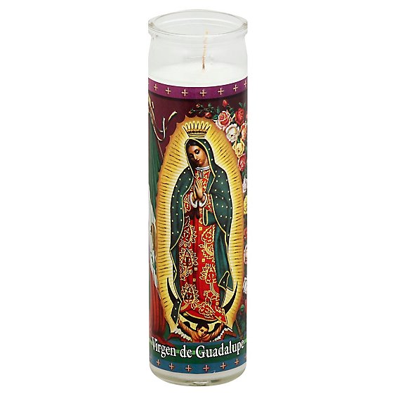 St. Jude Candle Virgen de Guadalupe - Each
