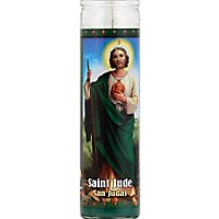 St. Jude Candle Green - Each - Image 2