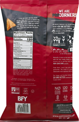 PopCorners Popped Corn Chips Crispy & Crunchy Sweet Heat Chili - 7 Oz - Image 6