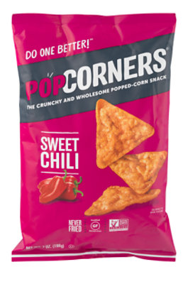 PopCorners Popped Corn Chips Crispy & Crunchy Sweet Heat Chili - 7 Oz - Image 2