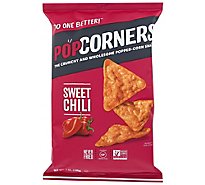 PopCorners Popped Corn Chips Crispy & Crunchy Sweet Heat Chili - 7 Oz