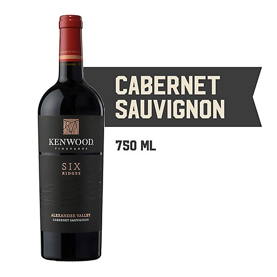 Kenwood Vineyards Six Ridges Cabernet Sauvignon - 750 Ml