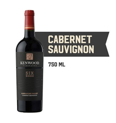 Kenwood Vineyards Six Ridges Cabernet Sauvignon - 750 Ml
