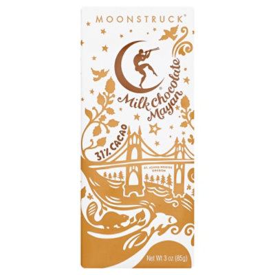 Moonstruck Mayan Bar Milk Chocolate - 3.0 Oz - Image 1