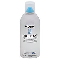Rusk Mousse Volumizing Foam - 8 Oz - Image 1