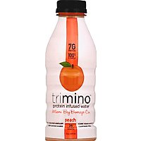 Trimino Protein Infused Water Peach - 16 Fl. Oz. - Image 2