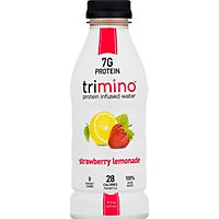 Trimino Protein Infused Water Strawberry Lemonade - 16 Fl. Oz. - Image 2