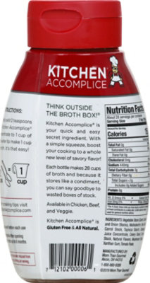 Kitchen Accomplice Broth Concentrate Reduced Sodium Veggie - 12 Oz - Image 6