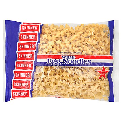 Skinner Pasta Egg Noodles Wide Bag - 12 Oz - Image 1