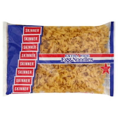 Skinner Pasta Egg Noodles Extra Wide Bag - 12 Oz - Image 1