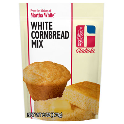 Gladiola Corn Bread Mix White - 6 Oz - Image 1