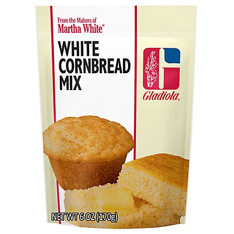 Gladiola Corn Bread Mix White - 6 Oz