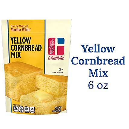 Gladiola Corn Bread Mix Yellow - 6 Oz