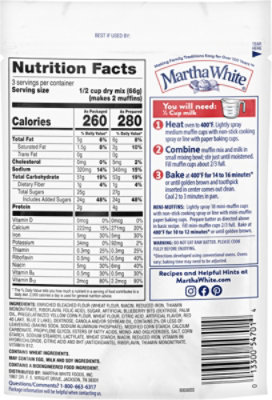 Martha White Muffin Mix Blueberry - 7 Oz - Image 5