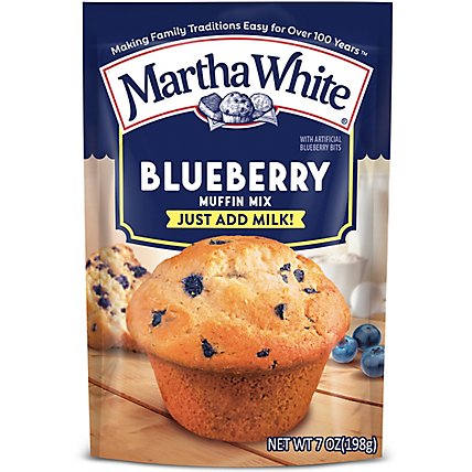 Martha White Muffin Mix Blueberry - 7 Oz - Image 2