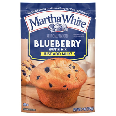 Martha White Muffin Mix Blueberry - 7 Oz - Image 1