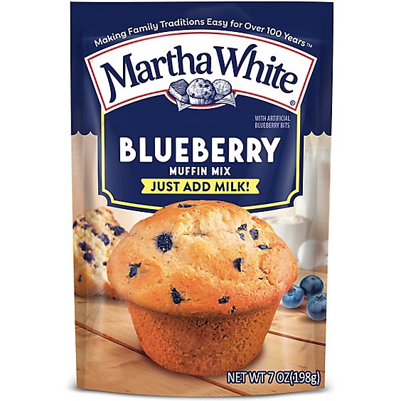 Martha White Muffin Mix Blueberry - 7 Oz