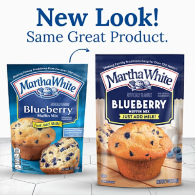 Martha White Muffin Mix Blueberry - 7 Oz - Image 2