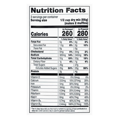 Martha White Muffin Mix Wild Berry - 7 Oz - Image 3