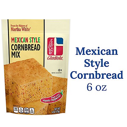 Gladiola Corn Bread Mix Mexican Style - 6 Oz - Image 2
