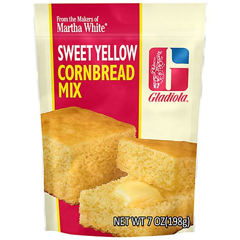 Gladiola Corn Bread Mix Sweet Yellow - 7 Oz