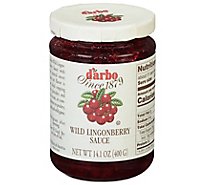 Darbo Sauce Wild Lingonberry - 14.1 Oz